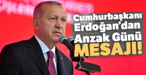 Cumhurbaşkanı Erdoğan'dan Anzak Günü mesajı