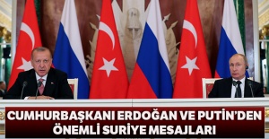 Cumhurbaşkanı Erdoğan: Bizim asıl amacımız Suriye’nin toprak bütünlüğünü korumak