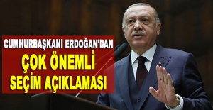Cumhurbaşkanı Erdoğan'dan çok önemli seçim açıklaması