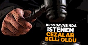 KPSS davasında cezalar belli oldu