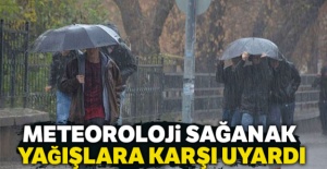 Meteoroloji sağanak yağışlara karşı uyardı