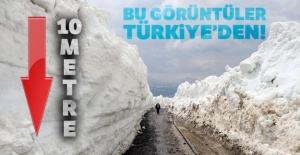 Bu görüntüler Türkiye'den!