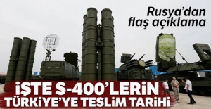 Rusya'dan S-400 füze savunma sistemi açıklaması