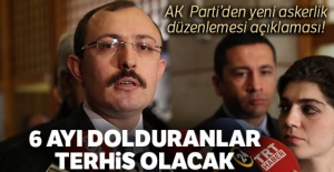 AK Partili Muş'tan yeni askerlik sistemine ilişkin açıklama