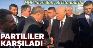 MHP lideri Bahçeli İstanbul'da