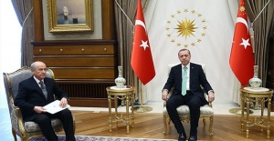 Cumhurbaşkanı Erdoğan, MHP lideri Bahçeli ile görüştü