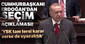 Cumhurbaşkanı Erdoğan’dan İstanbul açıklaması