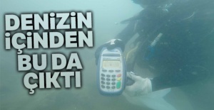 Deniz içinden bu da çıktı