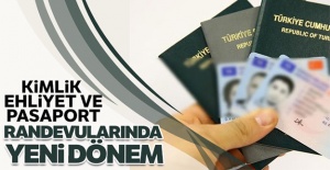 Ehliyet, kimlik ve pasaportta yeni dönem