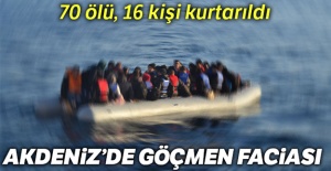 Akdeniz'de göçmen faciası