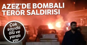 Azez'deki bombalı terör saldırısı