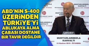 Bahçeli'den S-400 açıklaması