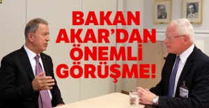 Bakan Akar'dan önemli görüşme!
