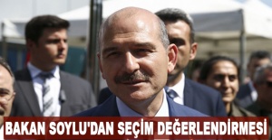 Bakan Soylu'dan seçim değerlendirmesi