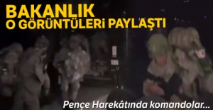 Bakanlıktan Pençe Harekatı paylaşımı