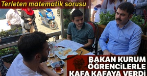 Bakan Kurum'u terleten Matematik sorusu