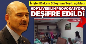 İçişleri Bakanı Süleyman Soylu açıkladı: HDP'li vekilin kirli provokasyonu deşifre edildi!