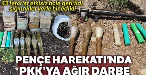 Pençe Harekatı'nda PKK'ya ağır darbe