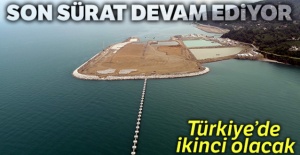 Son sürat devam ediyor... Türkiye'de ikinci olacak