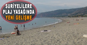 Suriyelilere plaj yasağında yeni gelişme