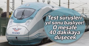 Test sürüşleri yıl sonu başlıyor! O mesafe 40 dakikaya düşecek