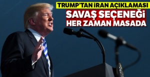 Trump'tan İran açıklaması