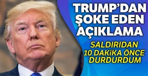 Trump: 'Saldırıdan 10 dakika önce durdurdum