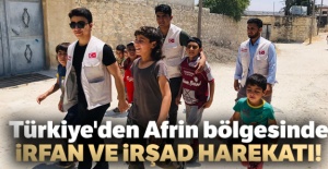 Türkiye'den Afrin bölgesinde irfan ve irşad harekatı