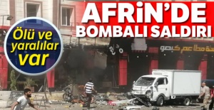 Afrin'de bombalı saldırı!