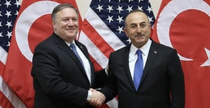 Çavuşoğlu, Pompeo ile görüştü
