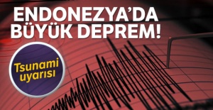 Endonezya'da büyük deprem!