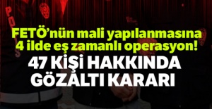 FETÖ'nün mali yapılanmasına 4 ilde eş zamanlı operasyon
