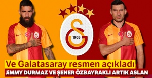 Galatasaray, Jimmy Durmaz ve Şener Özbayraklı'yı kadrosuna kattı