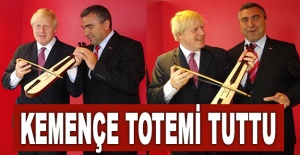 Kemençe totemi tuttu