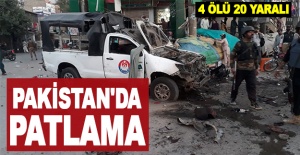Pakistan'da patlama: 4 ölü, 20 yaralı