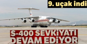 S-400 teslimatında dokuzuncu uçak Mürted'e indi