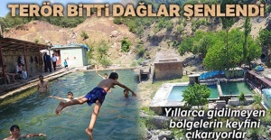 Terör bitti, dağlar şenlendi