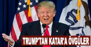 Trump'tan Katar'a övgüler