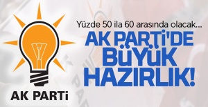 AK Parti'de büyük hazırlık! Yüzde 50 ila 60 arasında olacak