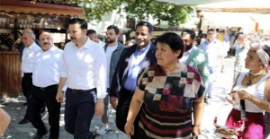 AK Partili Kaya'ya Şirince teşekkürü