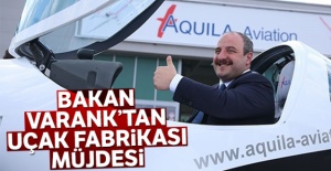 Bakan Varank'tan uçak fabrikası müjdesi