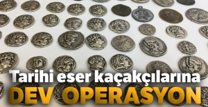 İstanbul'da tarihi eser kaçakçılarına operasyon