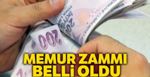 Memur zammı belli oldu