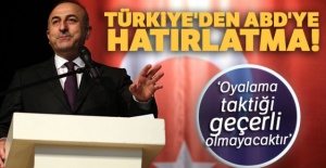 Türkiye'den ABD'ye hatırlatma!