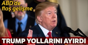 Trump yollarını ayırdı