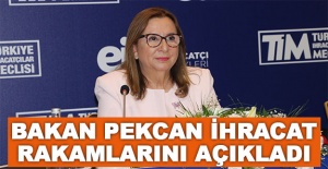 Bakan Pekcan ihracat rakamlarını açıkladı