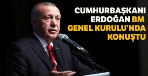 Cumhurbaşkanı Erdoğan, BM Genel Kurulu'nda konuştu