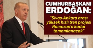 Cumhurbaşkanı Erdoğan'dan Bakan Turhan'a YHT talimatı