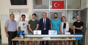 Ege roket takımı TEKNOFEST’te stant açtı