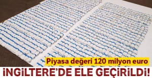 İngiltere'de rekor uyuşturucu vurgunu